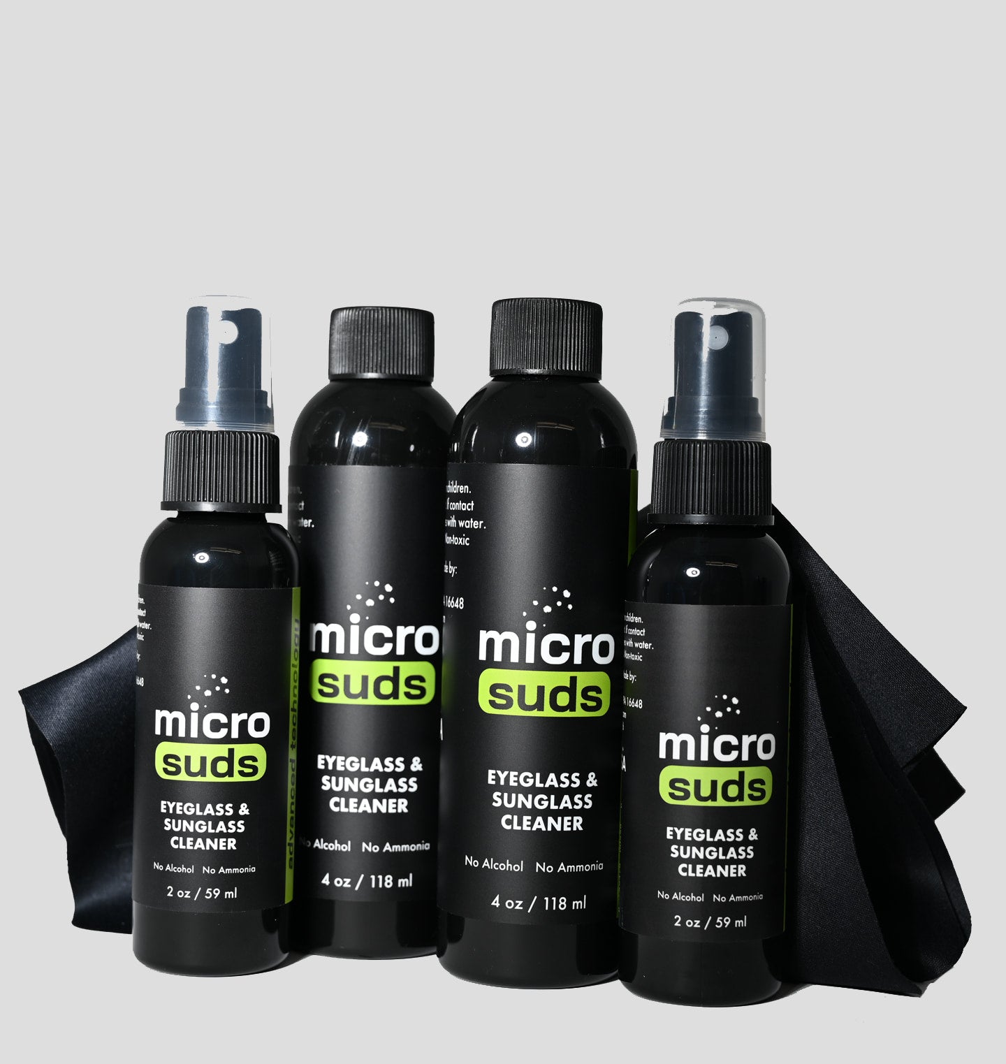 Microsuds Lens & Eyeglass Care 7 Pack SPRAY