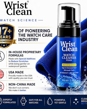 Premier Watch Cleaning Kit for Superior Watch Cleaning and Care